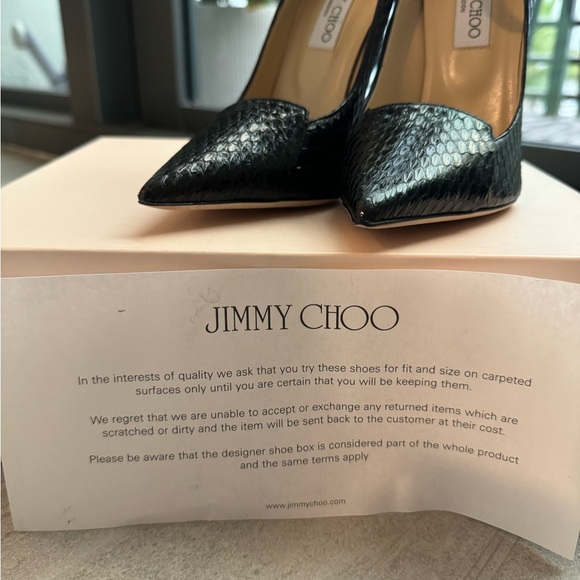 Jimmy CHOO black stilletos size 38 - Picture 2 of 10